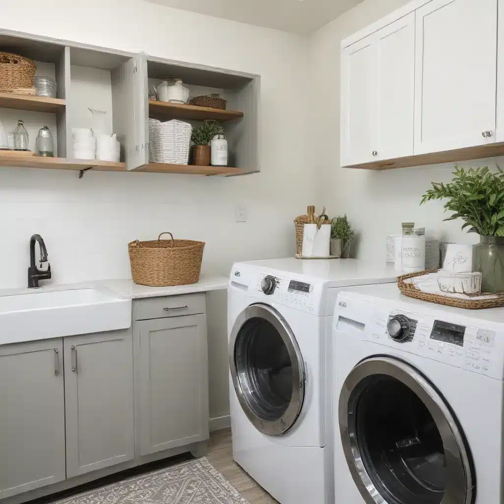 Laundry Room Makeover: Selecting Water-Saving Washing Machines