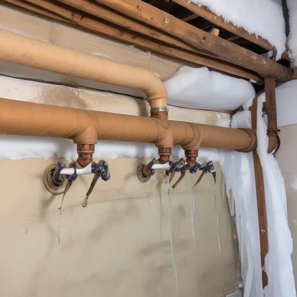 Preventing and Addressing Frozen Pipes in Uninsulated Spaces