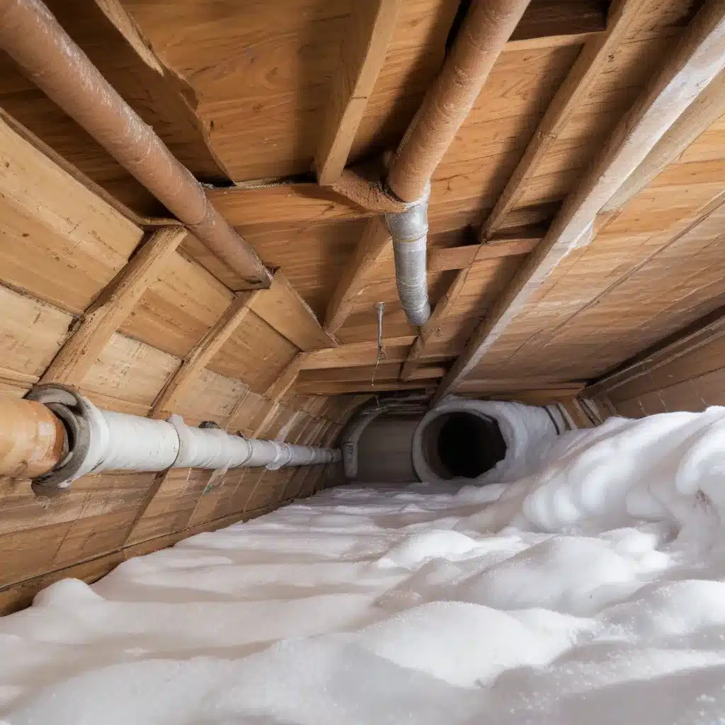 Preventing and Dealing with Frozen Pipes in Attics and Crawl Spaces